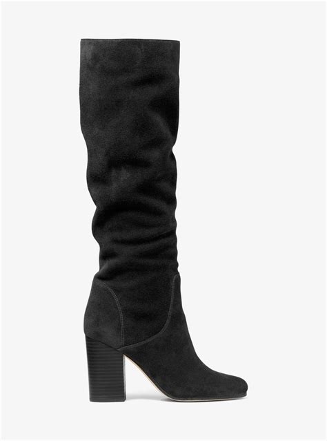 michael kors leigh boot|leigh suede boot.